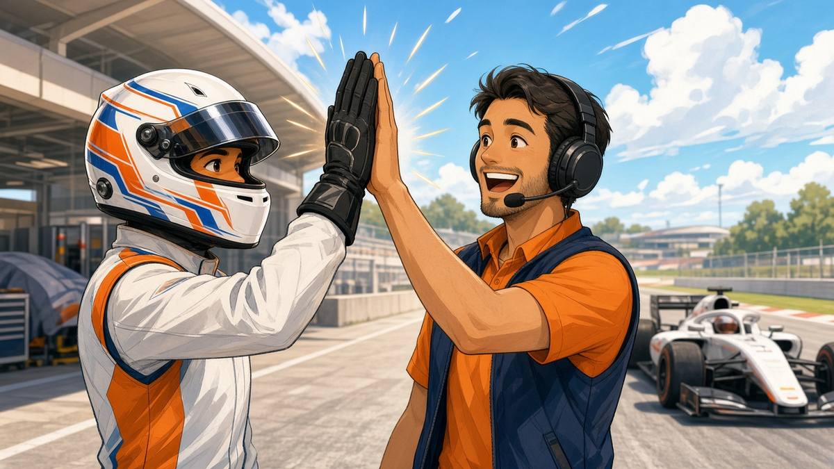 Max Verstappen (1.): Besonderer Moment mit Renningenieur Gianpiero Lambiase – SPEEDWEEK.com